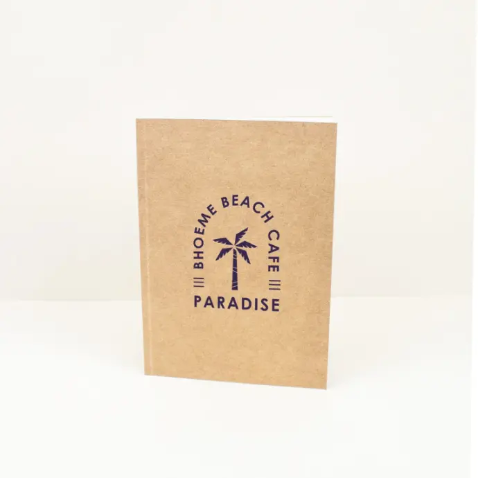 SHOKO: Cuaderno engomado con encarte plantable y portada kraft