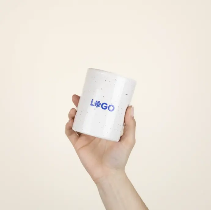 CANDELA: Taza de cerámica. Impresión todo color