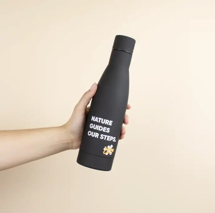 BALANCE: Botella de acero inoxidable 750 ml. Personalizada a todo color