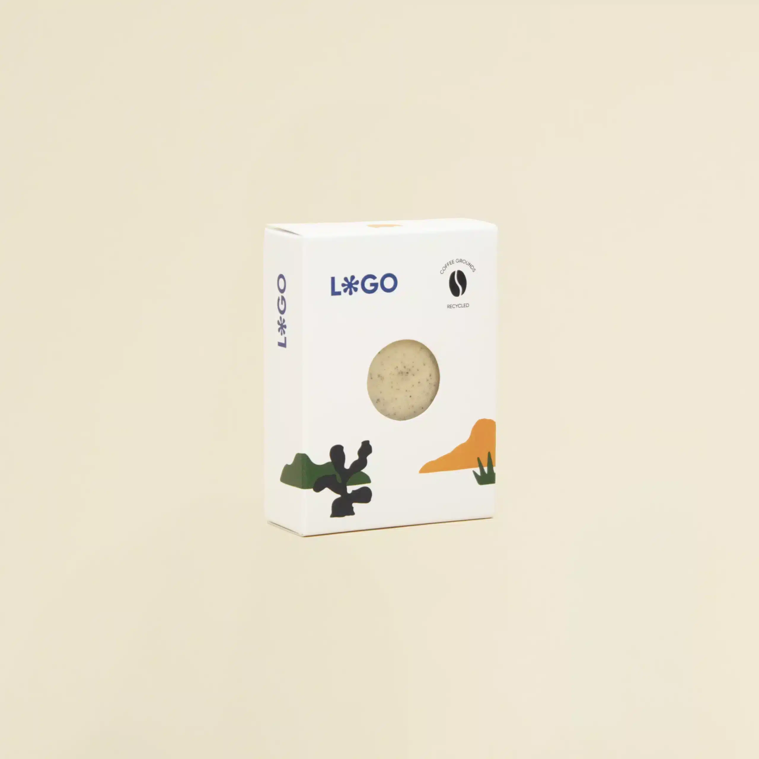 MILO: Savon à la glycérine végétale. Personnalisation en quadri sur la boîte