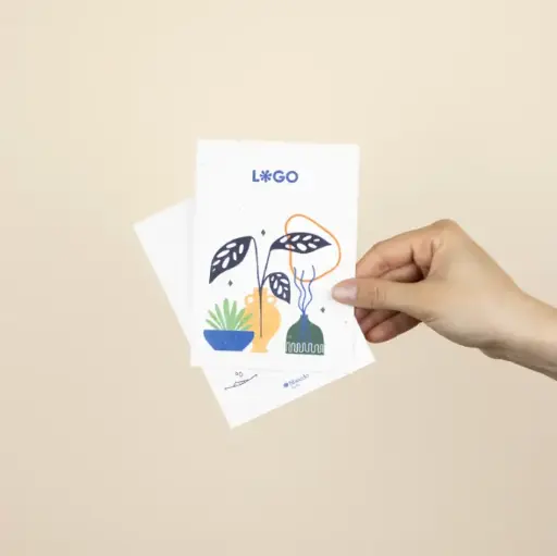 A6 Seed Paper Flyer