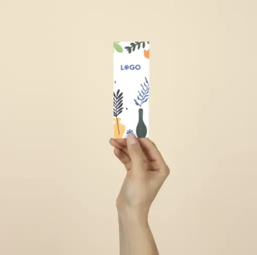 PAPEL PLANTABLE: Marcapaginas. 14,5×5,2 cm.