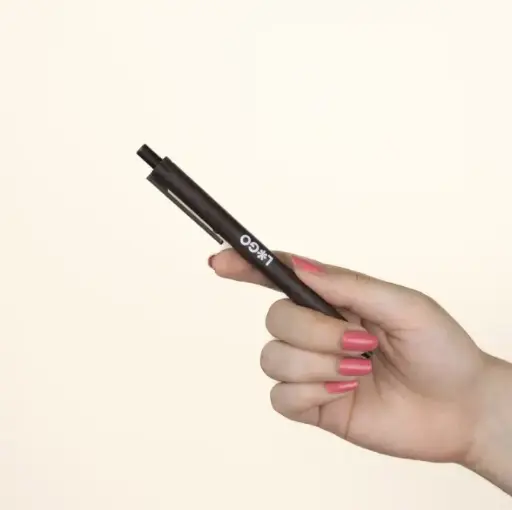[006015] KOHV: Stylo en fibre de café. Personnalisation en 1 couleur