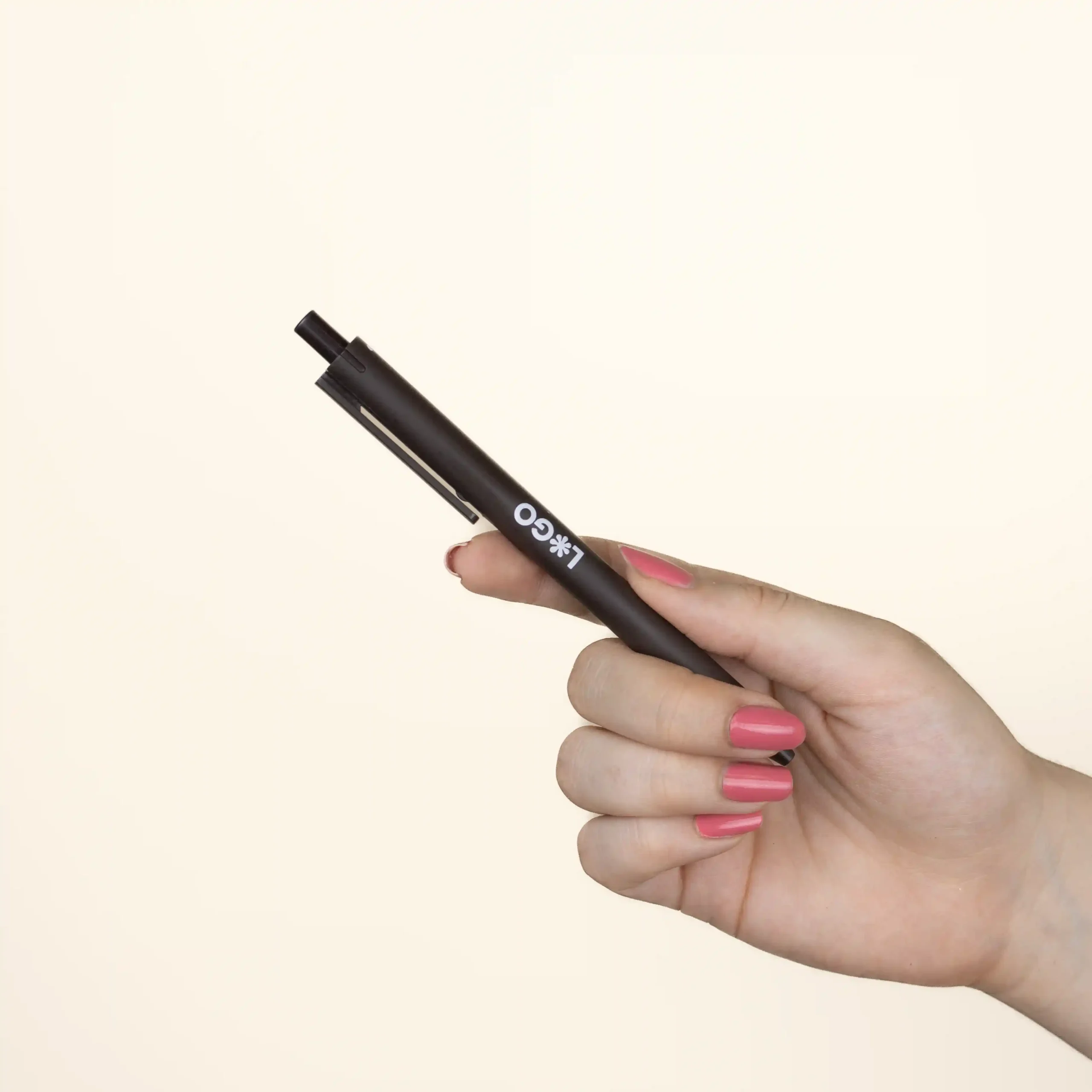 [006015] KOHV: Stylo en fibre de café. Personnalisation en 1 couleur